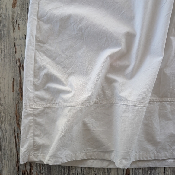 G. Label By Goop Cotton Oversized Dress Womens 6 White - Picture 3 of 8